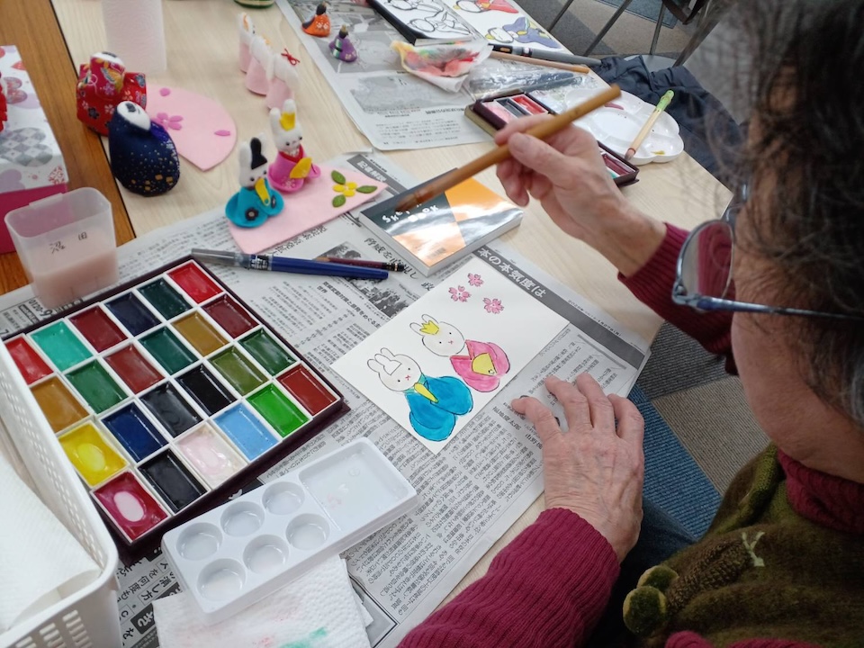 knk_post_絵手紙教室（ひな祭り編）202503_03