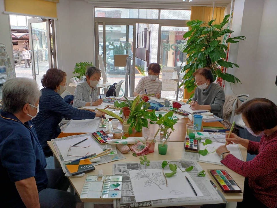 knk_post_絵手紙教室（初夏の薔薇編）_02